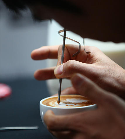 Amazing Latte Foam Art