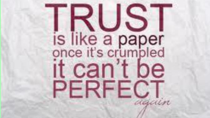People with trust issues