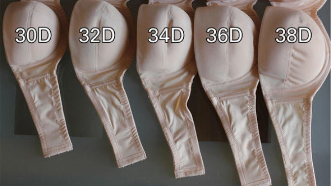 Most men probably don't even know why their preferred bra cups size is, and that's okay!