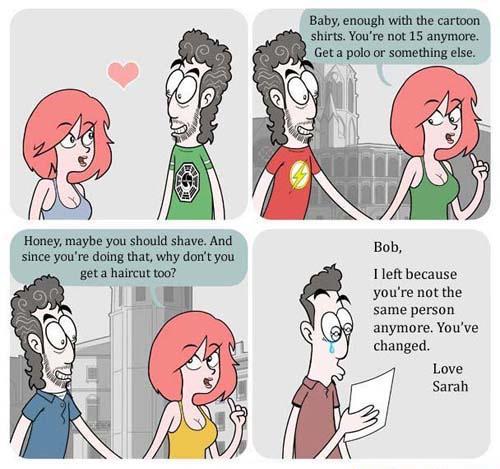 That is what women are like!