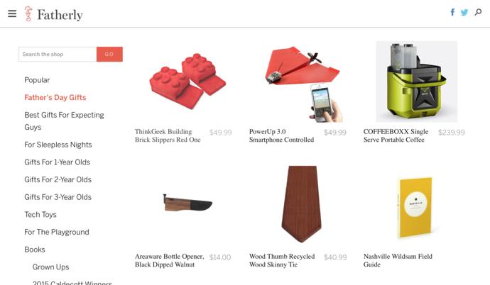 Top 10 Sites To Shop For Dad