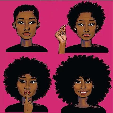 Lessons on surviving the natural hair journey and learning to love your own hair!