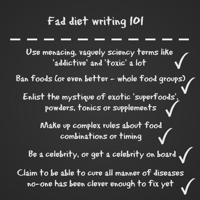 Don't go on fad diets-change your habits permanently