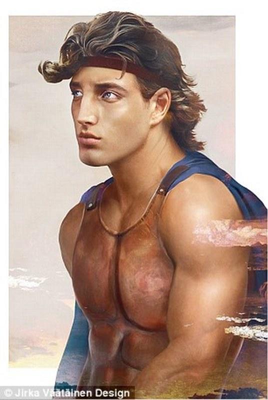 Ladies, something for your eyes and hearts. Cherish and behold but take it with a pinch of salt since the jawlines give a hint of falseness to them.