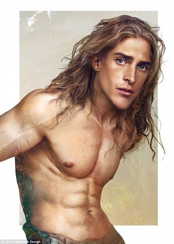 Ladies, something for your eyes and hearts. Cherish and behold but take it with a pinch of salt since the jawlines give a hint of falseness to them.