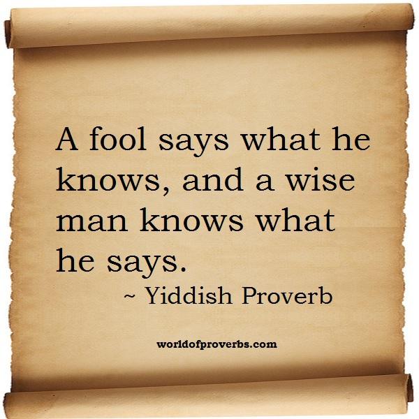 Proverbs from around the world