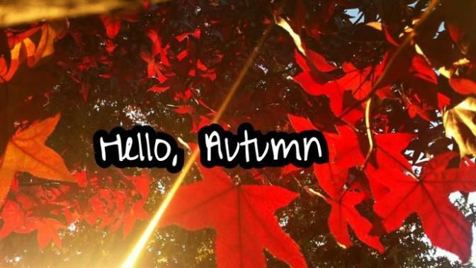 Autumn, The CHARismatic Way!