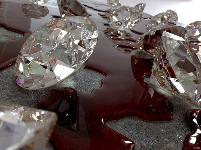 Will women's obsession for diamonds ever end? Do they even care how many men and kids suffer because of their expensive needs?