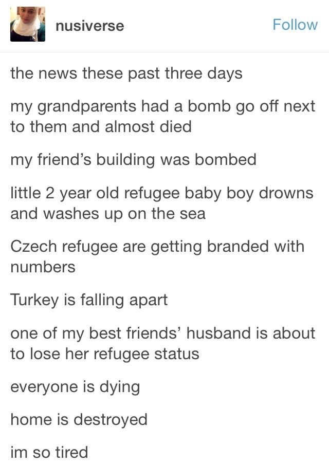 Syrian Refugee Crisis