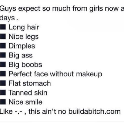 Why Girls Standards of Perfection Are Just As High As Men's