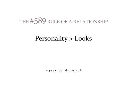 Personality vs. Looks