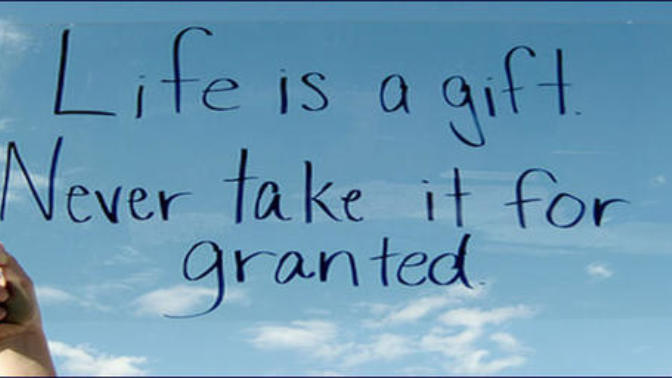 Life is a gift – Live it, Enjoy it, Celebrate it, and Fulfill it.