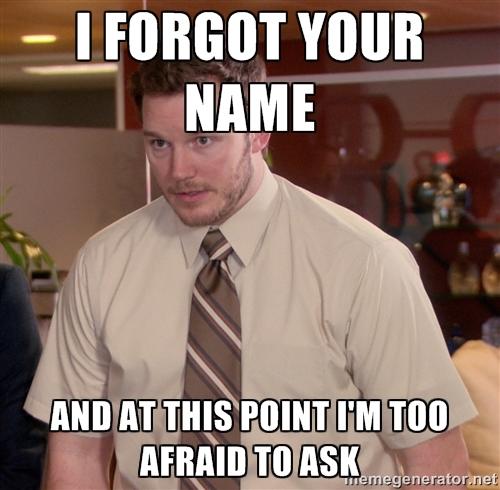 Why It's Important to Remember a Person's Name