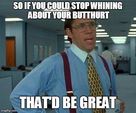 Quit your bitching and stop being so politically correct