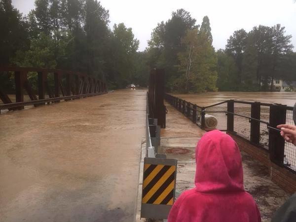 Scenes from the storm: The Carolinas flooded!