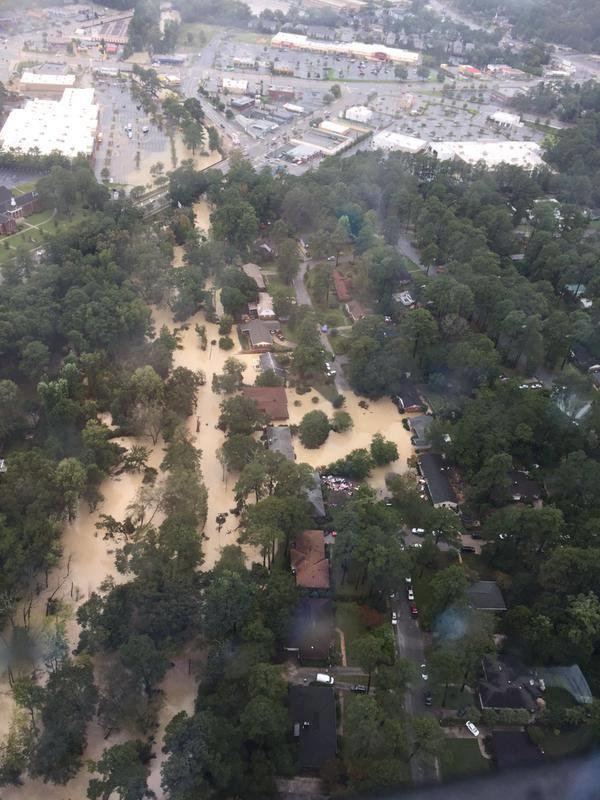 Scenes from the storm: The Carolinas flooded!