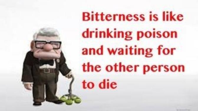 Bitterness is a Cancer that you CAN overcome