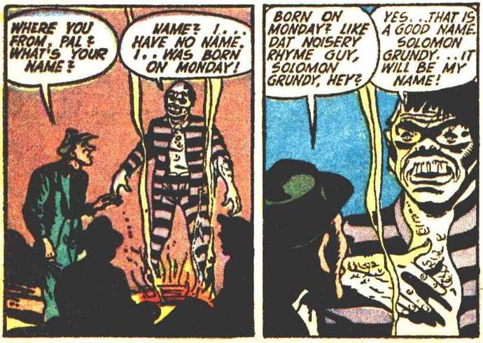 Origin Story 2: Solomon Grundy