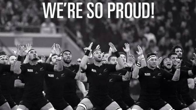 Rugby World Cup: Proud country moment!