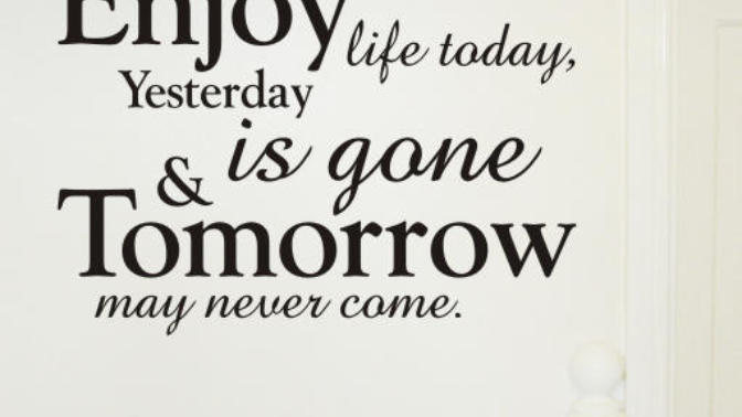 Let's enjoy the simple things in life! Why we should take time to stop and smell the roses.