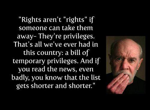 A few Quotes by the Great George Carlin