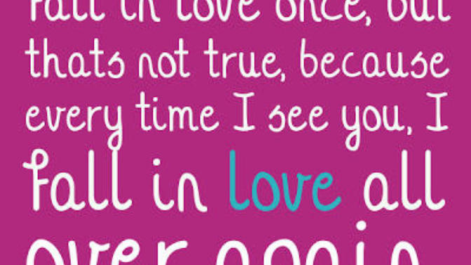 Cute, Romantic, Love sayings you could say to your SO!