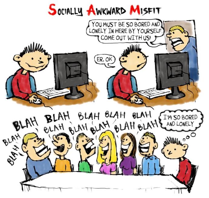 My little Step by Step Guide to Help Socially Awkward People