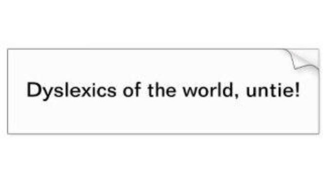 Life as a dyslexic person