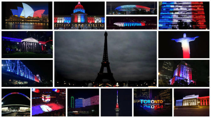When Paris Turned Out it's Lights, the Rest of the World Turned Them On