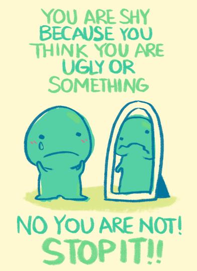 The shy problem