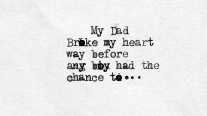 The truth about daddy issues!