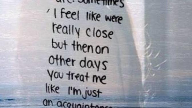 Guys, Please Stop the Mind Games and the Mixed Signals!