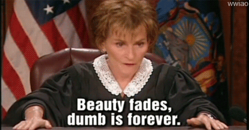 People please, you don't get to redefine standards of beauty!