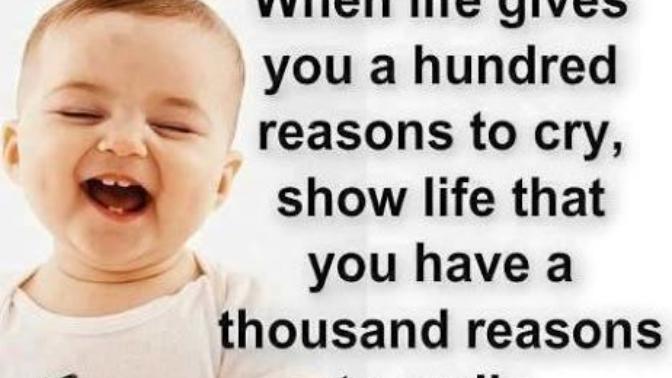 Wear a smile.. it's the best thing.