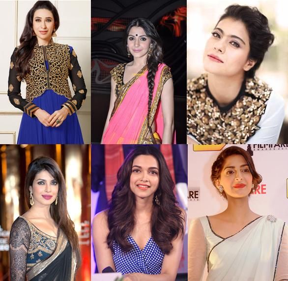 Spectrum of Indian "Complexions" (Female version)