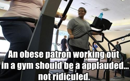 Don't Make Fun of Fat People at the Gym!