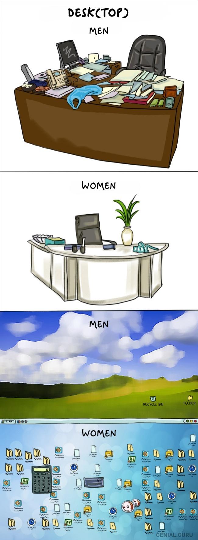 14 Real Differences Between Men & Women