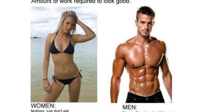 What it takes for guys and girls to look good