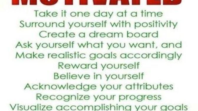 How To Keep Yourself Motivated