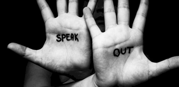 Speaking up on behalf of victims and troubled people??
