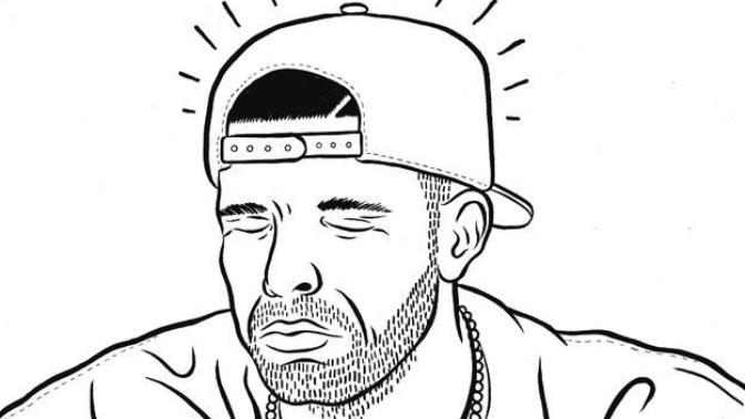 A Drake Coloring Book! Would you color in this?