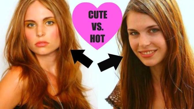 Being Called Cute VS "Hot"