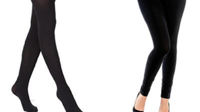 The difference between TIGHTS and LEGGINGS