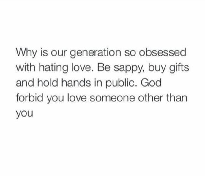 Stop hating on Valentines day!