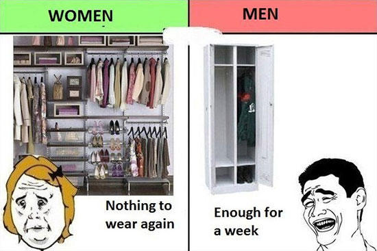 20 Funny Differences Between Men and Women