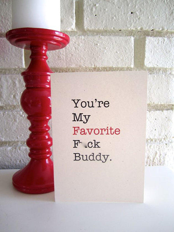 Valentine's Day Cards For Friends With Benefits
