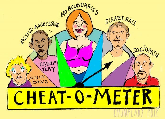 The Different Types Of Cheaters. A Parody.