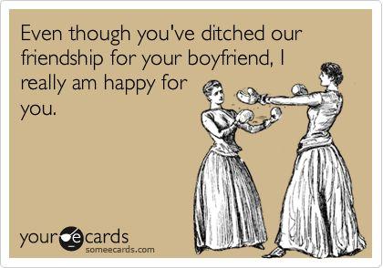 New Relationships Are Great! But...What About Your Friends?