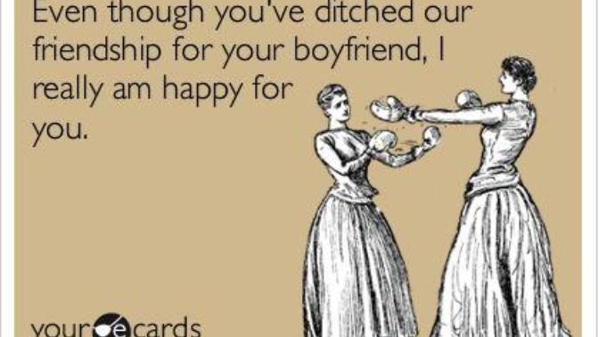 New Relationships Are Great! But... What About Your Friends?
