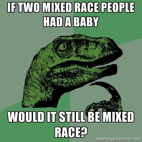 Confusion about being mixed